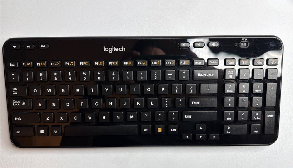 Logitech K360 Wireless USB Keyboard No Unifying Dongle Included Tested Working